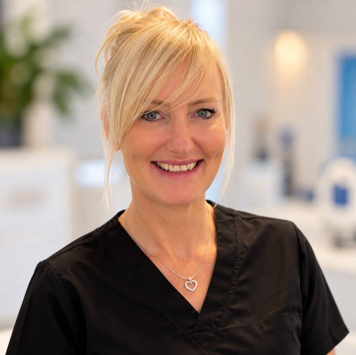 Portrait of Jackie, founder of JC Micro Suction Ear Wax Removal